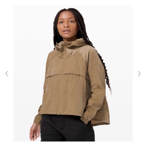lululemon athletica Jackets & Blazers - Lululemon windbreaker / quarter zip rain jacket with hood